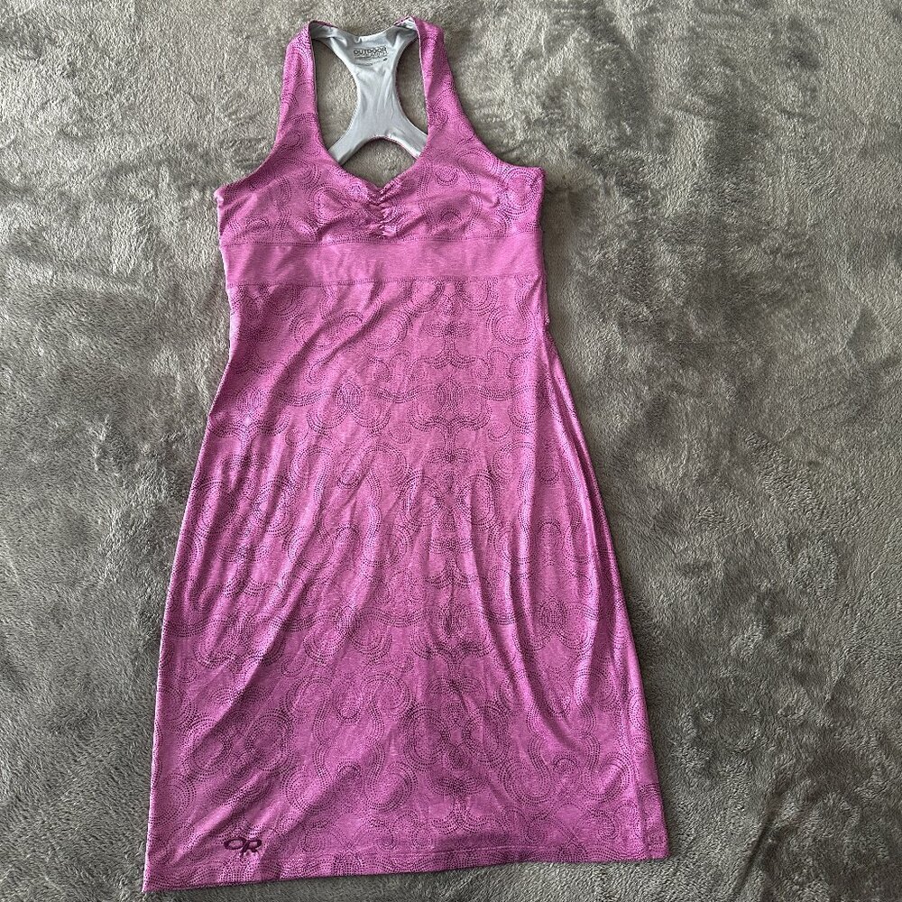 Outdoor Research OR Purple Trance Dress Size 8 Women's Racerback Athletic